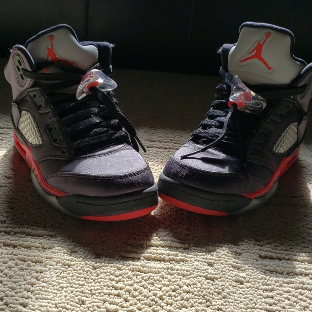Boys Air Jordan 5 Retro Satin
